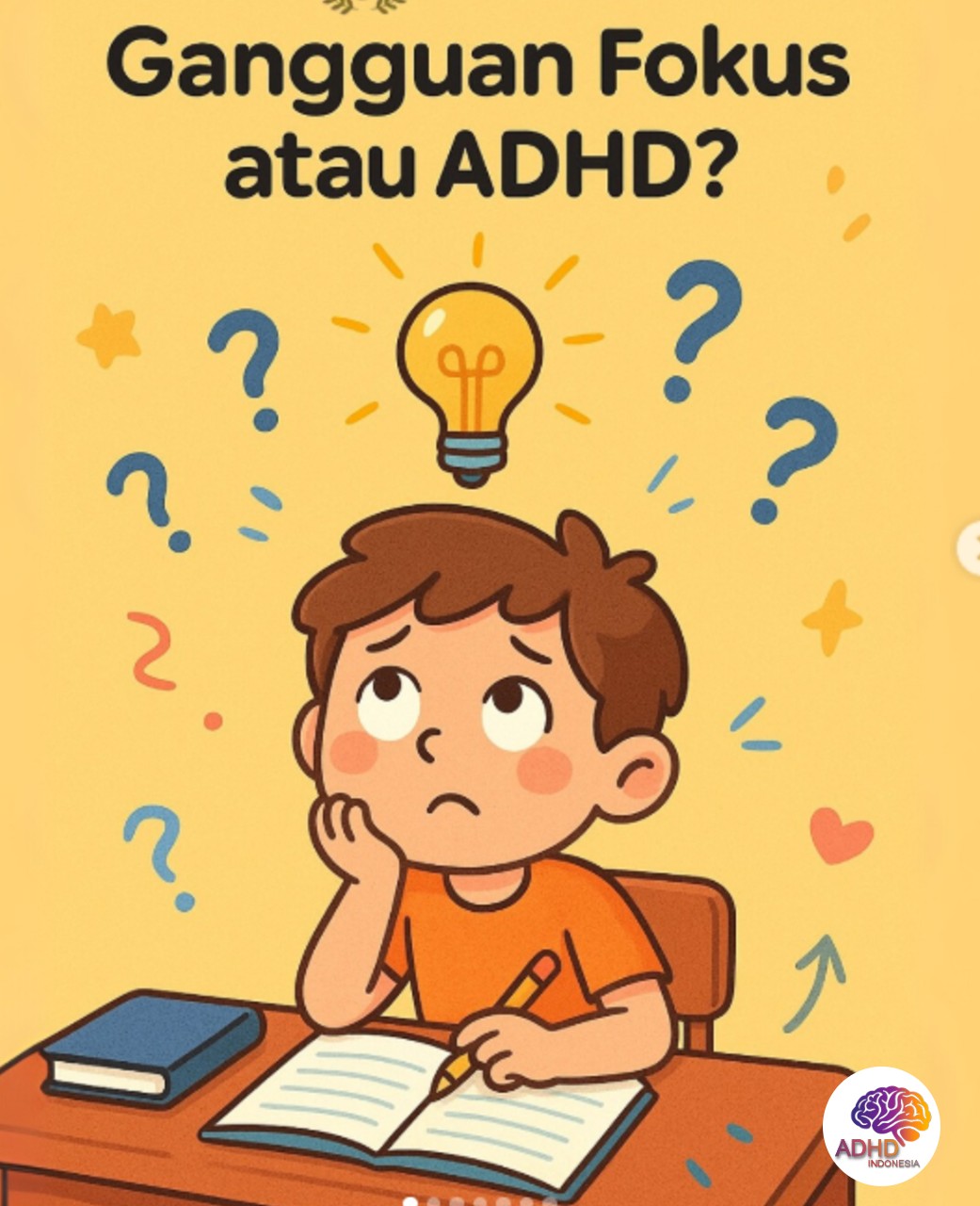 ADHD dan Kesulitan Fokus Anak: Edukasi untuk Keluarga di Kabupaten Kendal