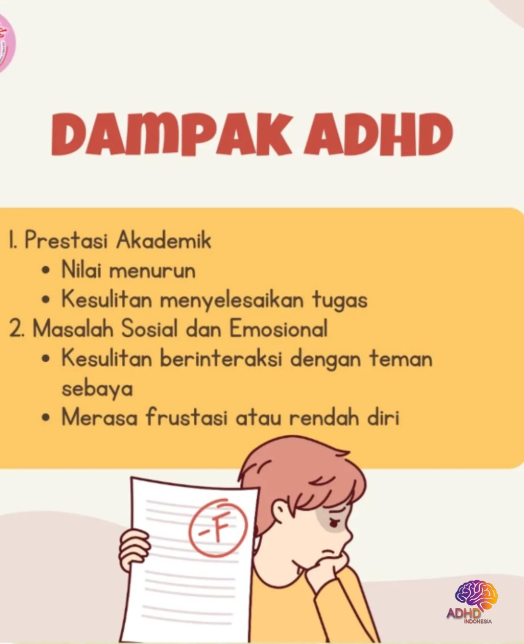 Dampak ADHD terhadap Proses Belajar Anak di Kabupaten Kendal