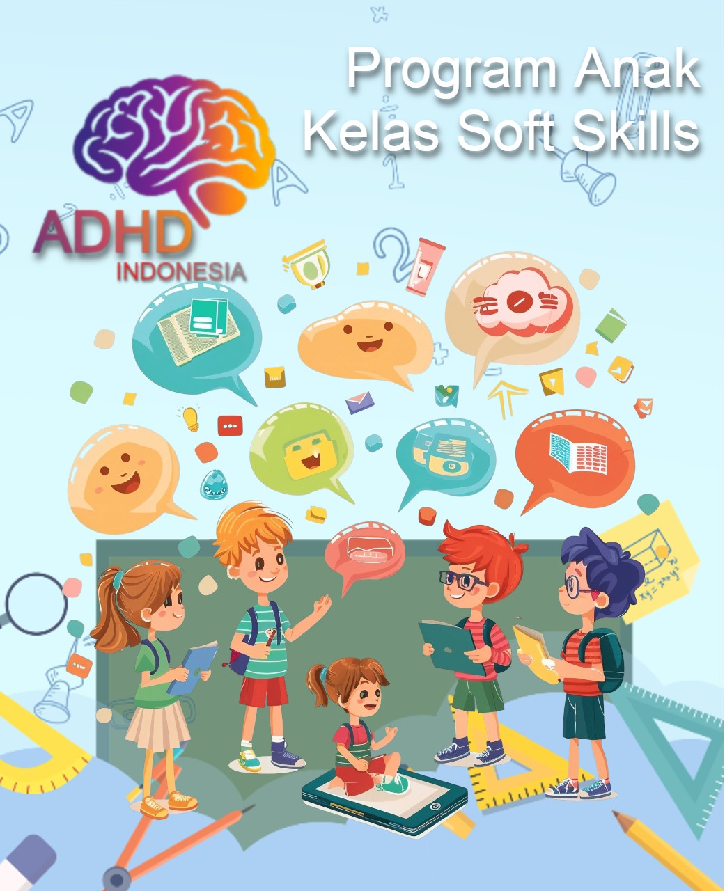 Program ADHD Indonesia Kabupaten Kendal Kelas Soft Skills Anak ADHD