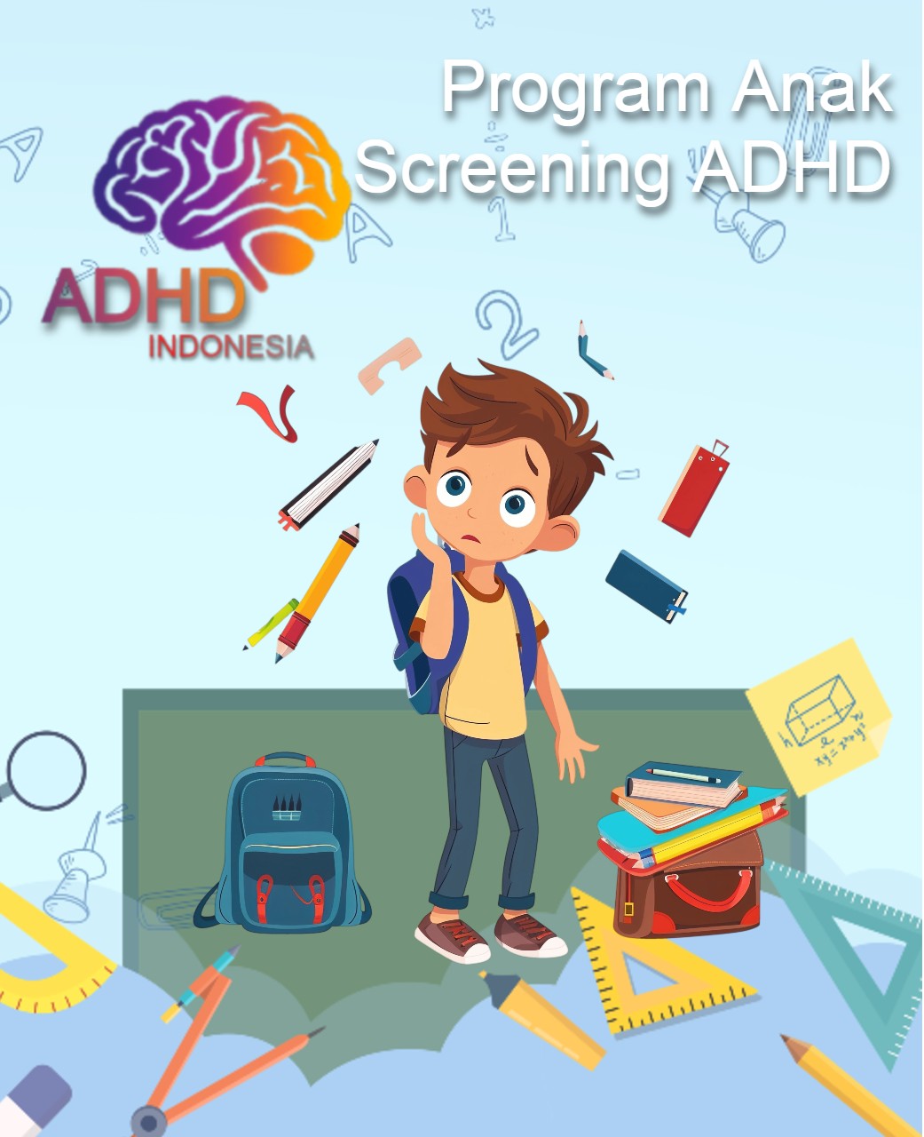 Program ADHD Indonesia Kabupaten Kendal Screening ADHD Non-Diagnostik